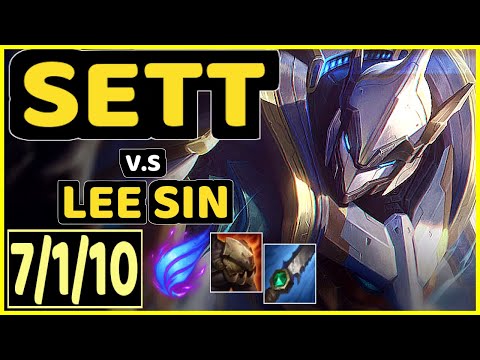 UMTI (SETT) vs LEE SIN - 7/1/10 KDA JUNGLE CHALLENGER GAMEPLAY - KR