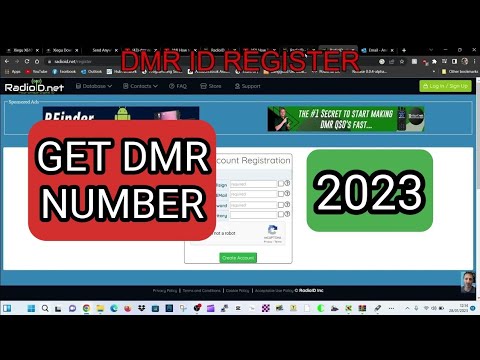 DMR NUMBER - HOW TO GET ONE ?