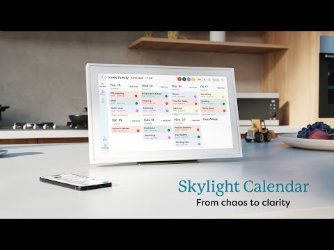 Skylight Calendar | The smart touchscreen calendar & organizer making family life more manageable