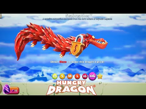 SEABREATHER DRAGON TRAILER AND GAMEPLAY! - Hungry Dragon New Mod 4.8.6 Apk
