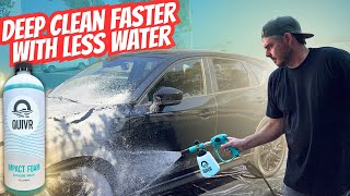 PRE WASH YOUR CAR FASTER AND WITH LESS WATER: Quivr IMPACT FOAM Ph+