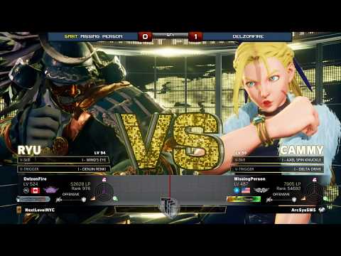Cyber Stun City: 05/20/2020 - Street Fighter V Online Tournament