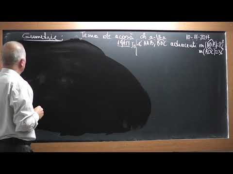 Lectia 1620 Clasa 6 - Unghiuri adiacente Suplementare Complementare Bisectoarea unui unghi Geometrie