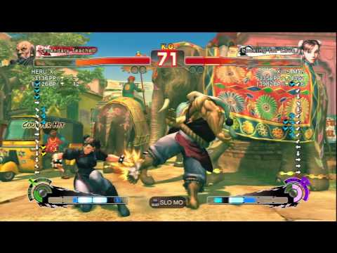 HERU_X (Gouken) Vs Kil-5_Man (Chun Li) SSF4 AE Ranked Matches - PSN