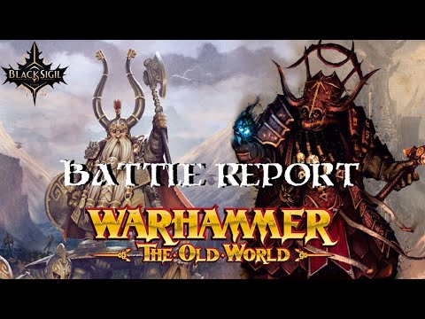 Dwarfen Mountain Holds vs Chaos Dwarfs [Renegade] | 2000pts Battle Report | Warhammer: The Old World