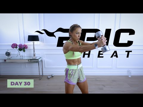 HIGH-POWERED HIIT - Superset Full Body Workout | EPIC Heat - Day 30