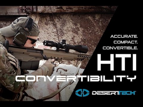 HTI Rifle Convertibilty - Switching Calibers within 60 seconds | Desert Tech