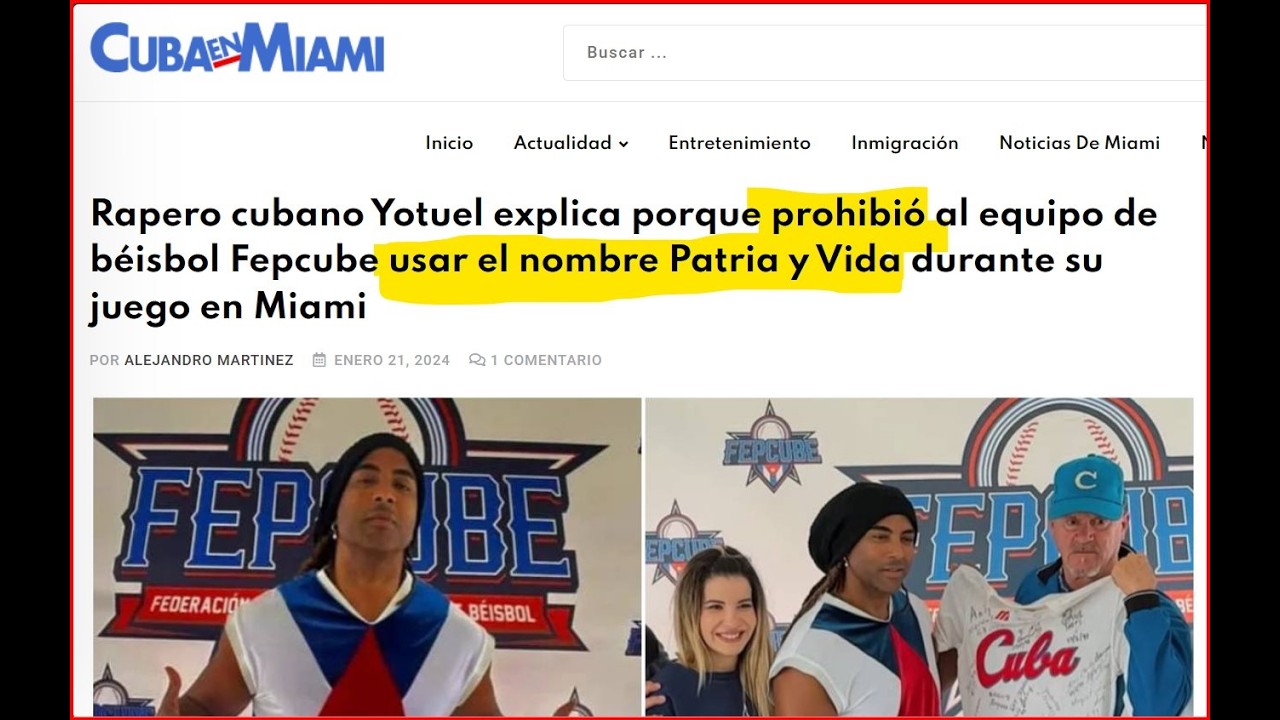 MAFIA YOTUEL: de dueño de la marca Patria y Vida a dueño de la marca Orishas