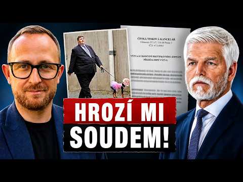 Hrozba soudem za koláž s prezidentem Pavlem na vodítku šéfa sudetských Němců