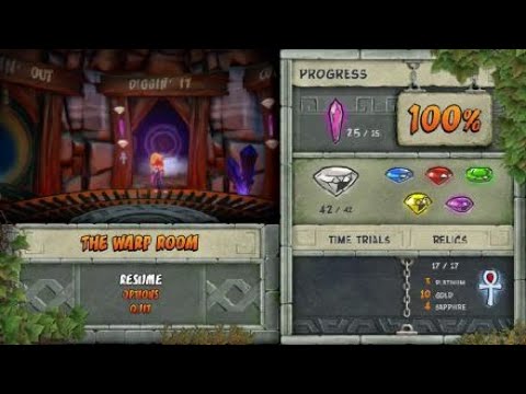 Crash (NST) Crash Bandicoot 2 Playthrough: Un-Bearable, Hangin Out & Diggin It (Relics)