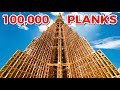 WORLD RECORD Kapla Tower Collapse BREATHTAKING