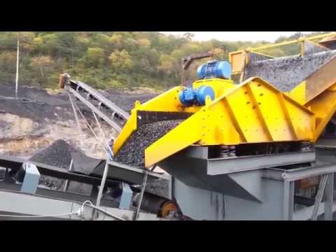 Working of Mobile Coal Processing Plant