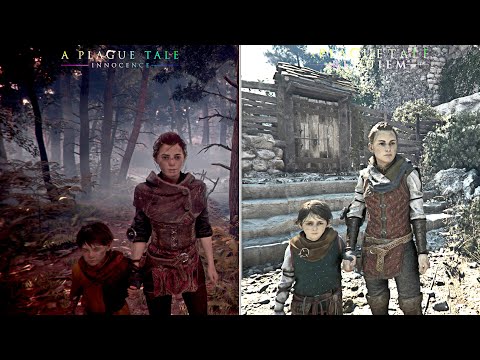 A Plague Tale  Innocence Vs  A Plague Tale - Requiem | Comparison