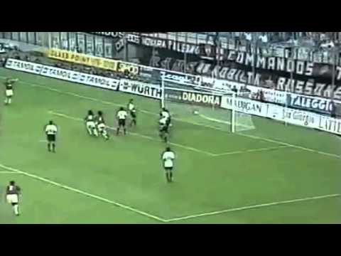 Serie A 1994-1995, day 01 Milan - Genoa 1-0 (Simone)