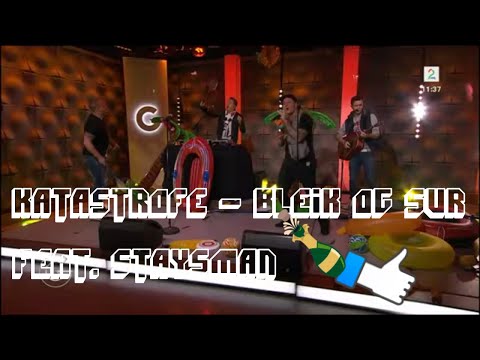 Katastrofe - Bleik og sur feat. Staysman & M.M.B (TV2, God Morgen Norge 05.03.2014)