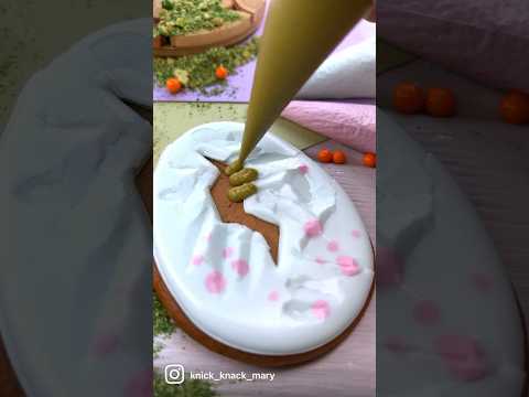 Как расписать пряник, роспись пряников #пряники #роспись #росписьпряников