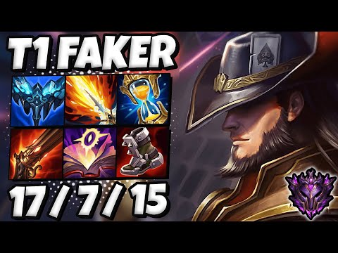 T1 Faker Twisted Fate vs Irelia [ MID ] Patch 11.23 Ranked Korea ✅