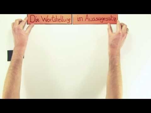 Französisch: Der Aussagesatz und seine Wortstellung | Französisch | Grammatik