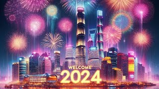 HAPPY NEW YEAR 🎊 WELCOME 2024 #newyear #newyear2024
