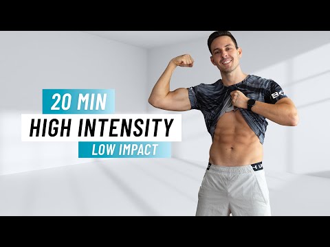 20 Min Low Impact Cardio Workout for Maximum Fat Burn (No Jumping, Steady State)