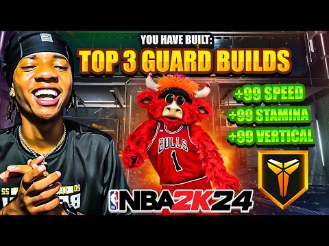 THE TOP 3 MOST OVERPOWERED GUARD BUILDS IN NBA 2K24 NEXT GEN! BEST POINT GUARD BUILD NBA 2K24!