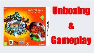 Skylanders Giants Nintendo 3DS Unboxing + Gameplay Video