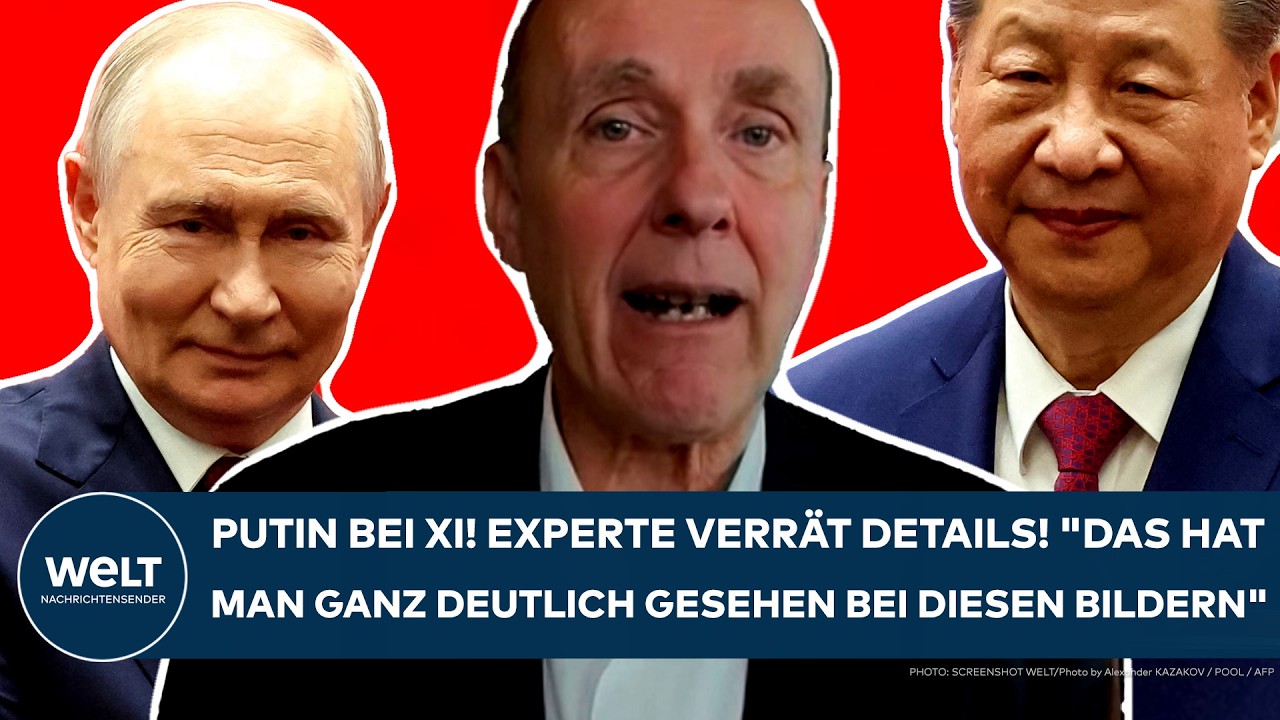CHINA: "Jetzt gibt es beides!" Experte verrät zwei Unterschiede! Erst Trump, jetzt Putin bei Xi!