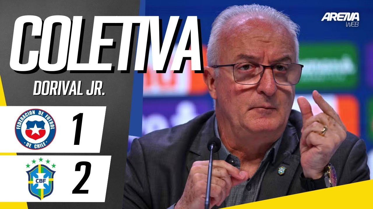 COLETIVA DORIVAL JR | AO VIVO | Chile x Brasil - Eliminatórias da Copa do Mundo FIFA