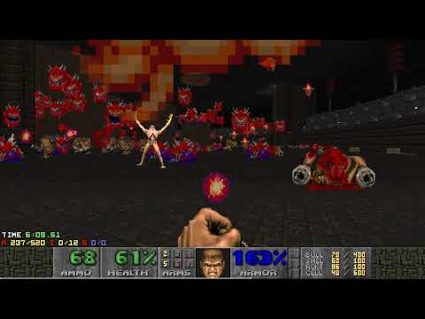 Doom 2 Chillax2 MAP 7 UV-MAX [TAS] in 10:15