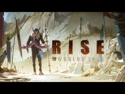 [1 Hour] RISE ft. (The Glitch Mob, Mako, and The Word Alive)  Worlds 2018 | League of Legends