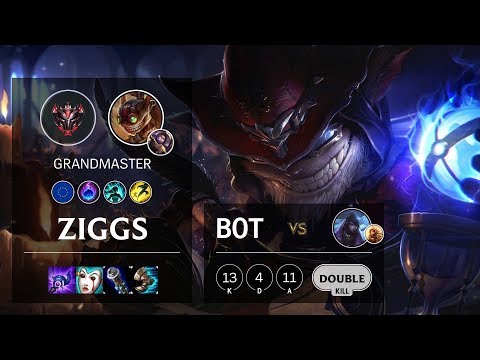 Ziggs Bot vs Aphelios - EUW Grandmaster Patch 10.5