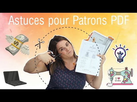 Toutes mes astuces sur les patrons de couture en PDF / By PopO