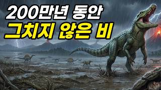 비가 200만 년간 내렸을 때 벌어진 일