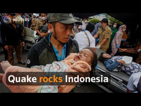印度尼西亞發生地震，數十人死亡 (Scores dead as earthquake hits Indonesia)