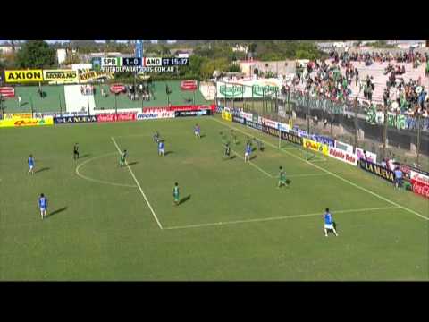 Lo tuvo el Milrayitas. Sp. Belgrano 1 - Los Andes 0. Fecha 12. B Nacional 2015. FPT.