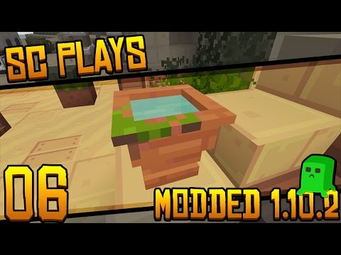 SC Plays: Modded Minecraft 1.10.2 - E06: "Chisel, Bits and Updates"