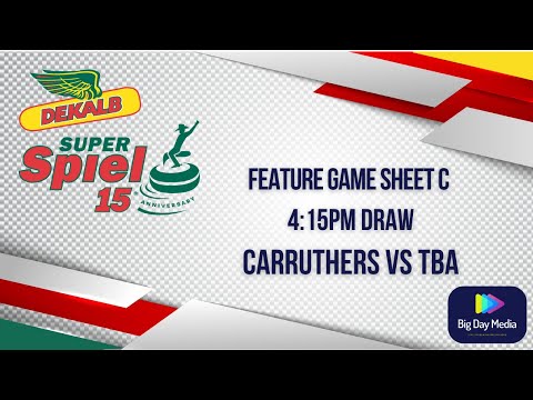 Carruthers vs Sullivan - 2022 DEKALB SuperSpiel Curling Tournament Morris Manitoba SHEET C