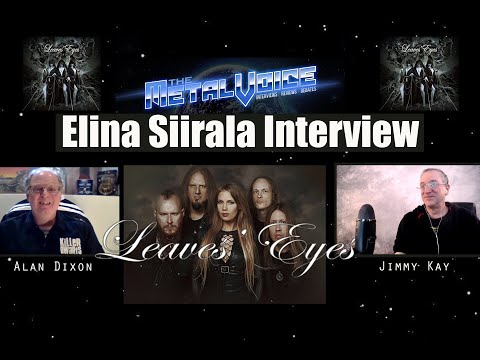 Leaves' Eyes Elina Siirala Interview-New Album 'Myths of Fate' & Differences Of Her & Liv Kristine