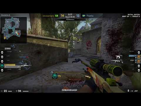 Fnatic FAST 2v5 vs Immortals (DreamHack)