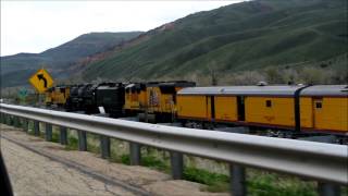 preview picture of video 'Union Pacific Big Boy 4014 to Echo, Utah'