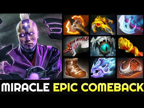 MIRACLE Epic Comeback with his Signature Hero Anti Mage Dota 2