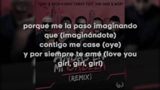 Andas En Mi Cabeza Con Letra Remix   Chino  Nacho ft  Daddy Yankee Don Omar Wisin