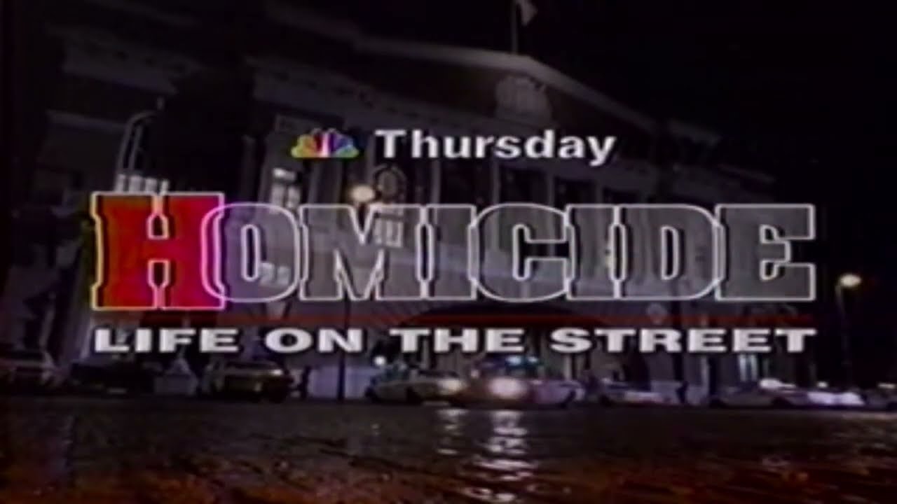 NBC Retro TV Show Promo Homicide Life On The Streets 1994 Robin Williams - YouTube