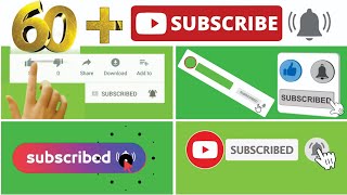 Download lagu 60 Animated Subscribe Buttons - Green Screen Subscribe mp3
