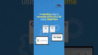 GSTR 2A & 2B Reconciliation using TallyPrime. #shorts