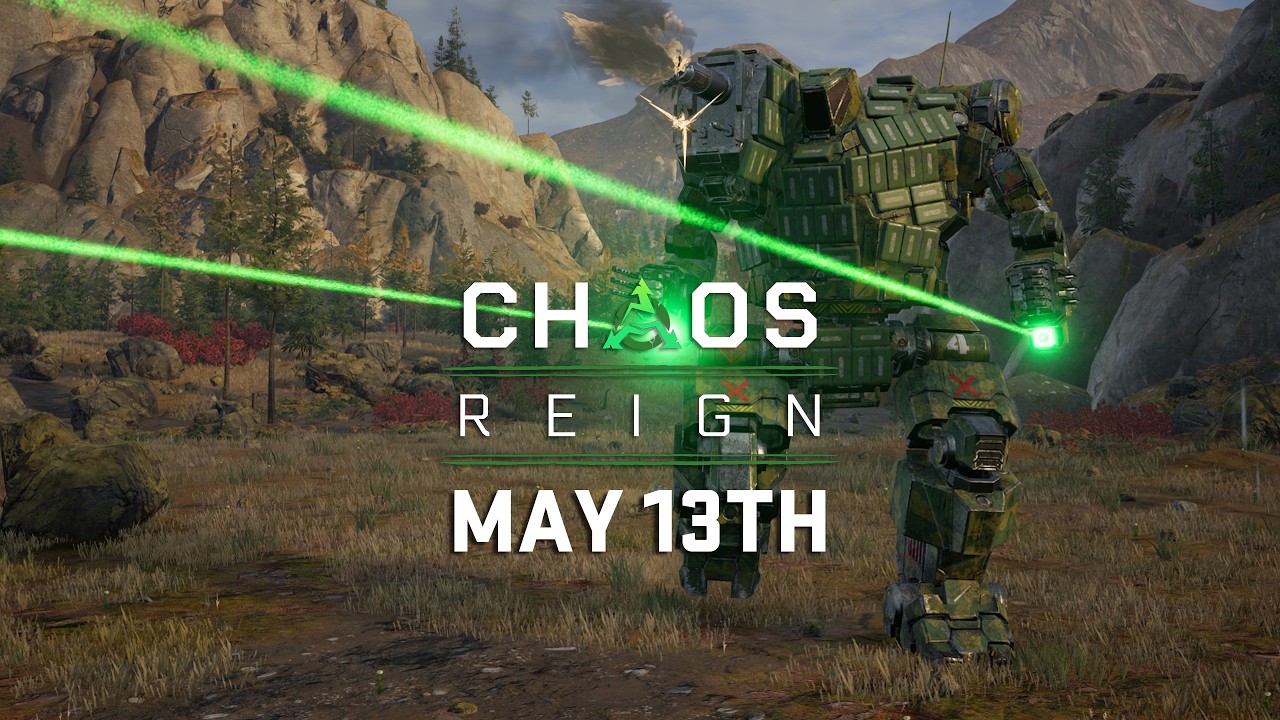 MW5 Mercs Chaos Reign DLC 8 Release Date + New Hero Mech Revealed