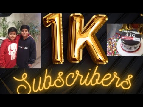 "1K Subscriber Celebration: Baker Surprise Cake 🎂 | Special thanks for Maroof sweets and Baker 🥳🤩