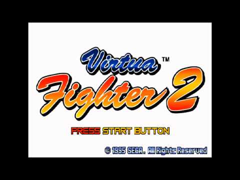 Virtua Fighter 2 - Enter Initials (Sega Saturn)