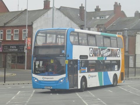 [THRASH] Stagecoach North East 19440 NK58FNE on E6 to Sunderland 20240921 Part 3