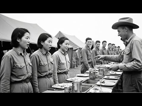 “Cowboys Said, ‘They’ve Earned It’” — Female Japanese POWs Served First After Hauling Feed All Day